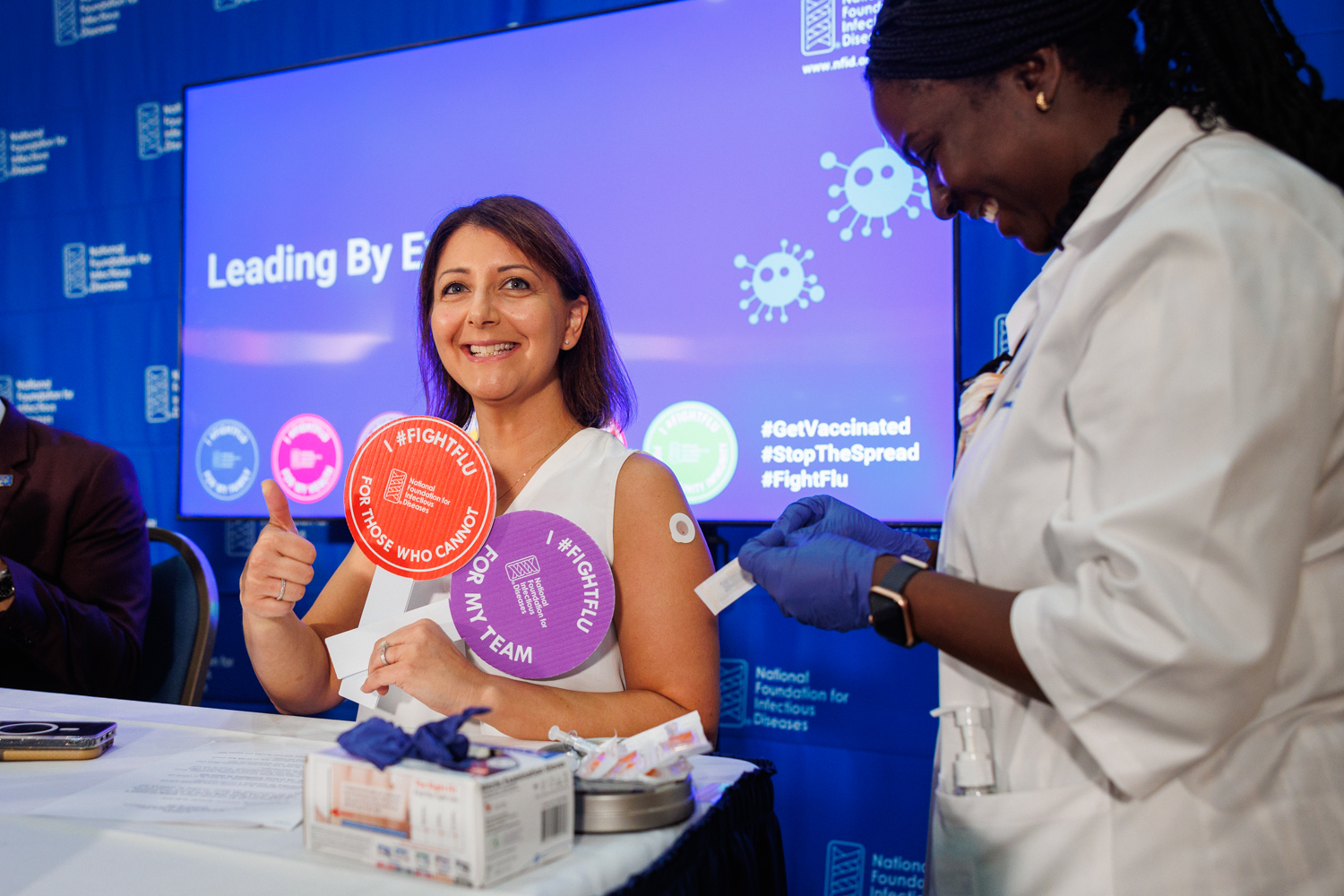 NFID_National_Press_Club_9-25-24_Mandy Cohen Vaccination